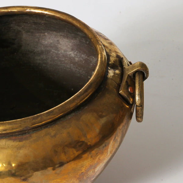 Vintage Indian Brass Pot