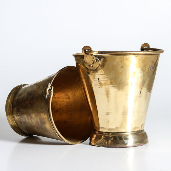 Indian Brass Bucket