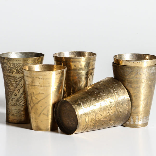 Brass Lassi Cup - Medium