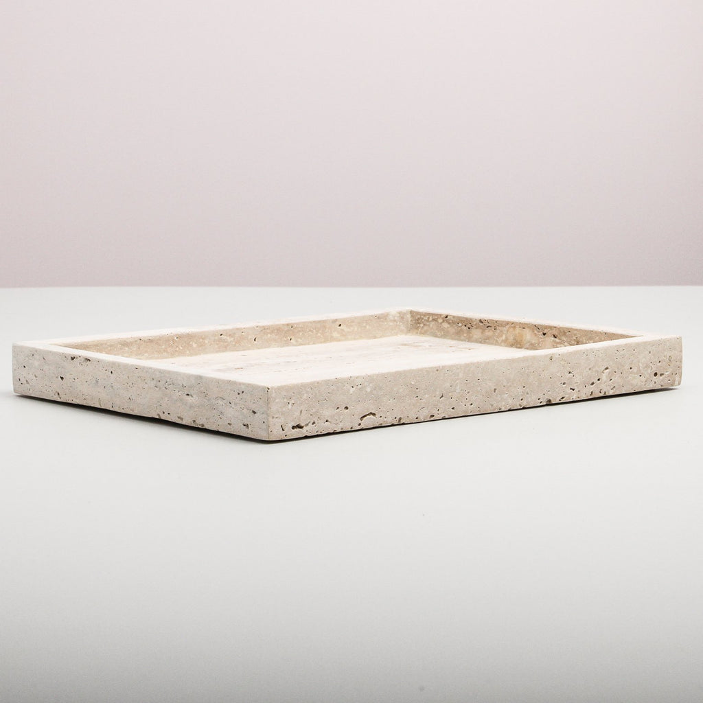 Lyssa Travertine Tray
