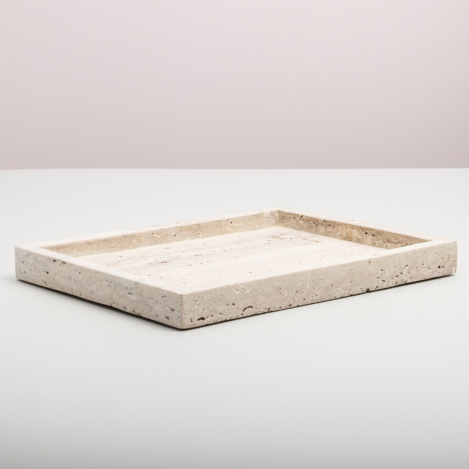 Lyssa Travertine Tray