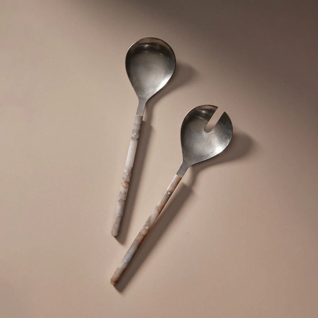Scout Salad Servers - Tortoise