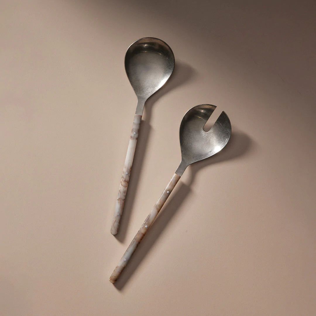 Scout Salad Servers - Tortoise