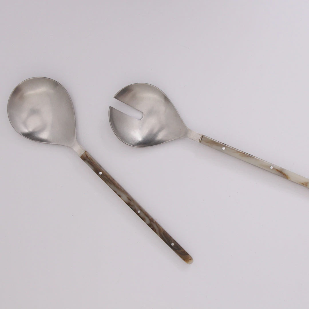 Scout Salad Servers - Tortoise