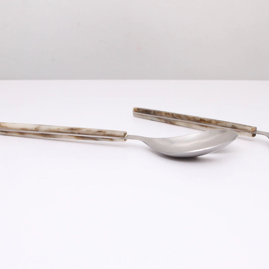 Scout Salad Servers - Tortoise