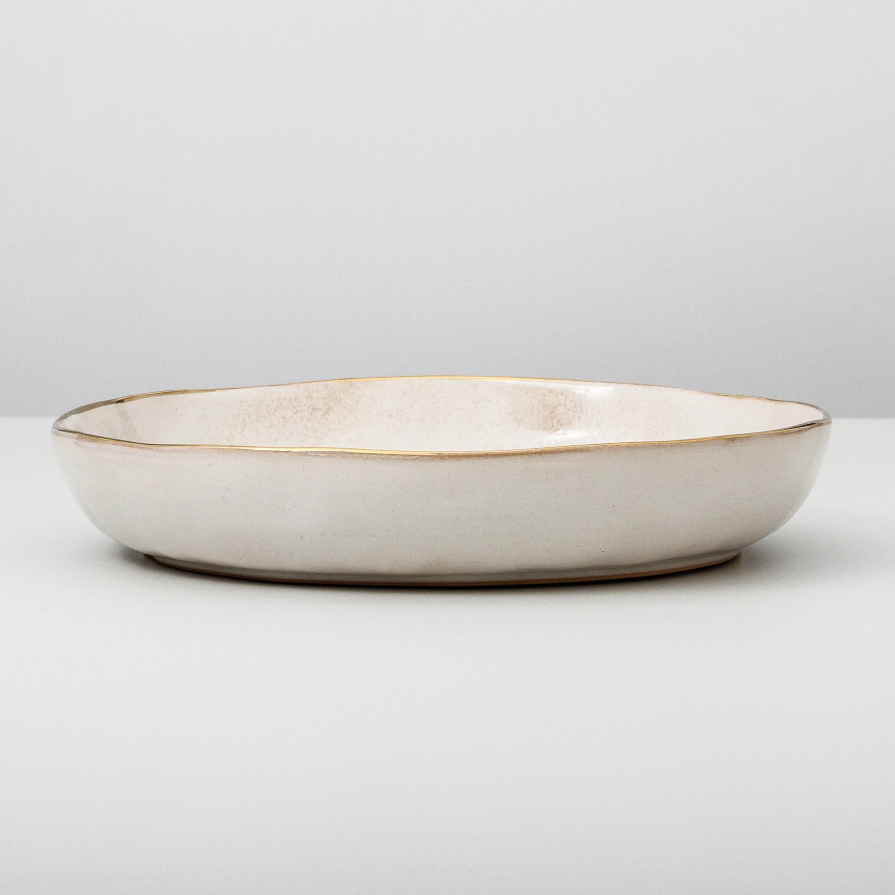 Ariel Salad Bowl - Off White