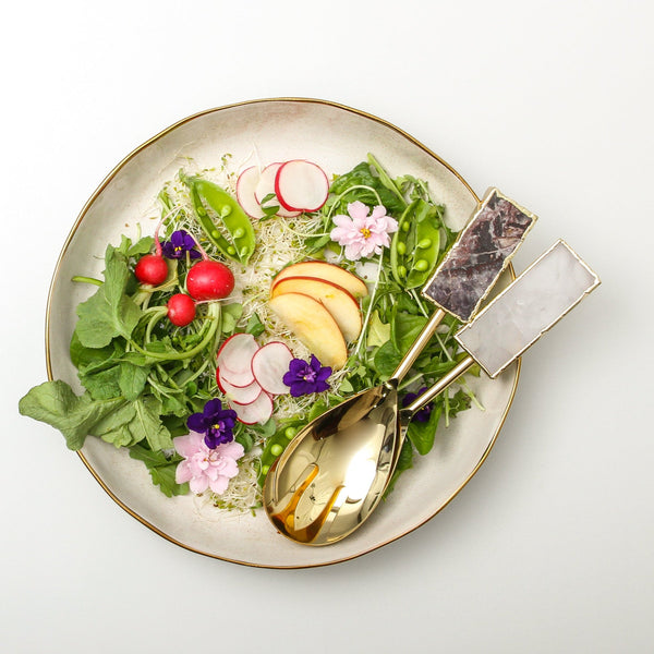Ariel Salad Bowl - Off White