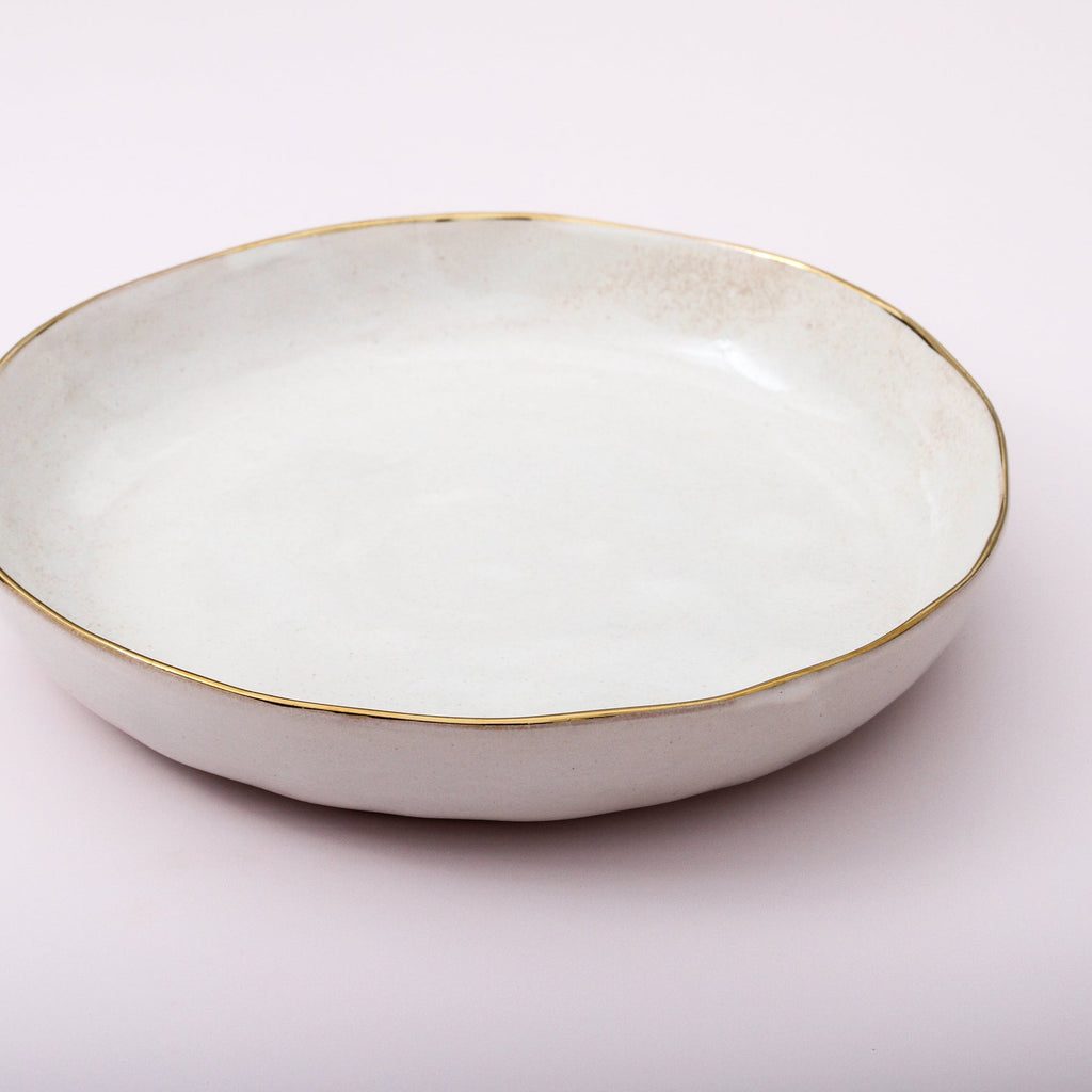 Ariel Salad Bowl - Off White