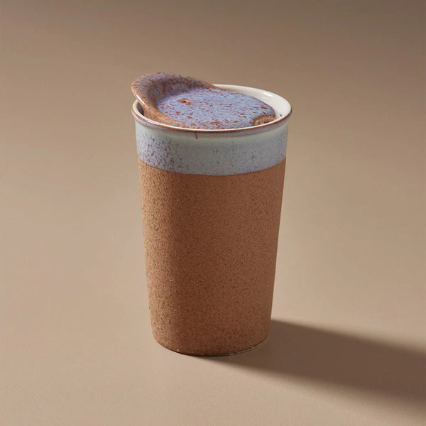 Its a Keeper Ceramic Cup Tall - Raw Earth
