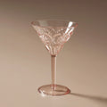 Flemington Acrylic Martini Glass - Pale Pink