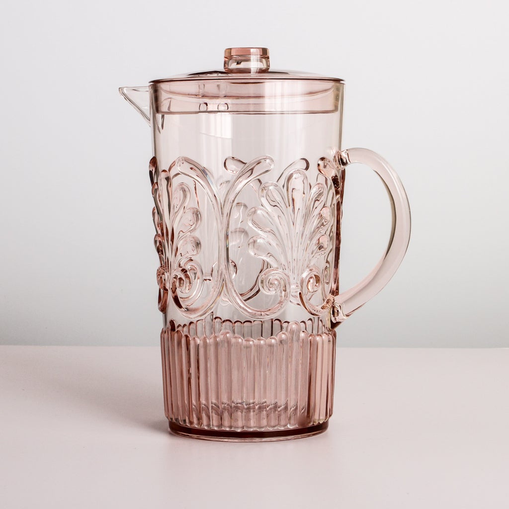 Flemington Acrylic Jug - Pale Pink