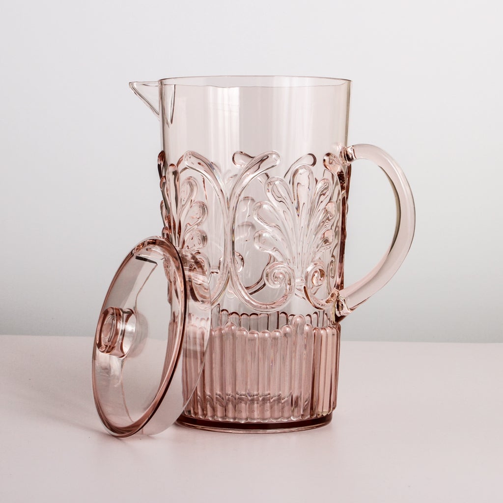Flemington Acrylic Jug - Pale Pink