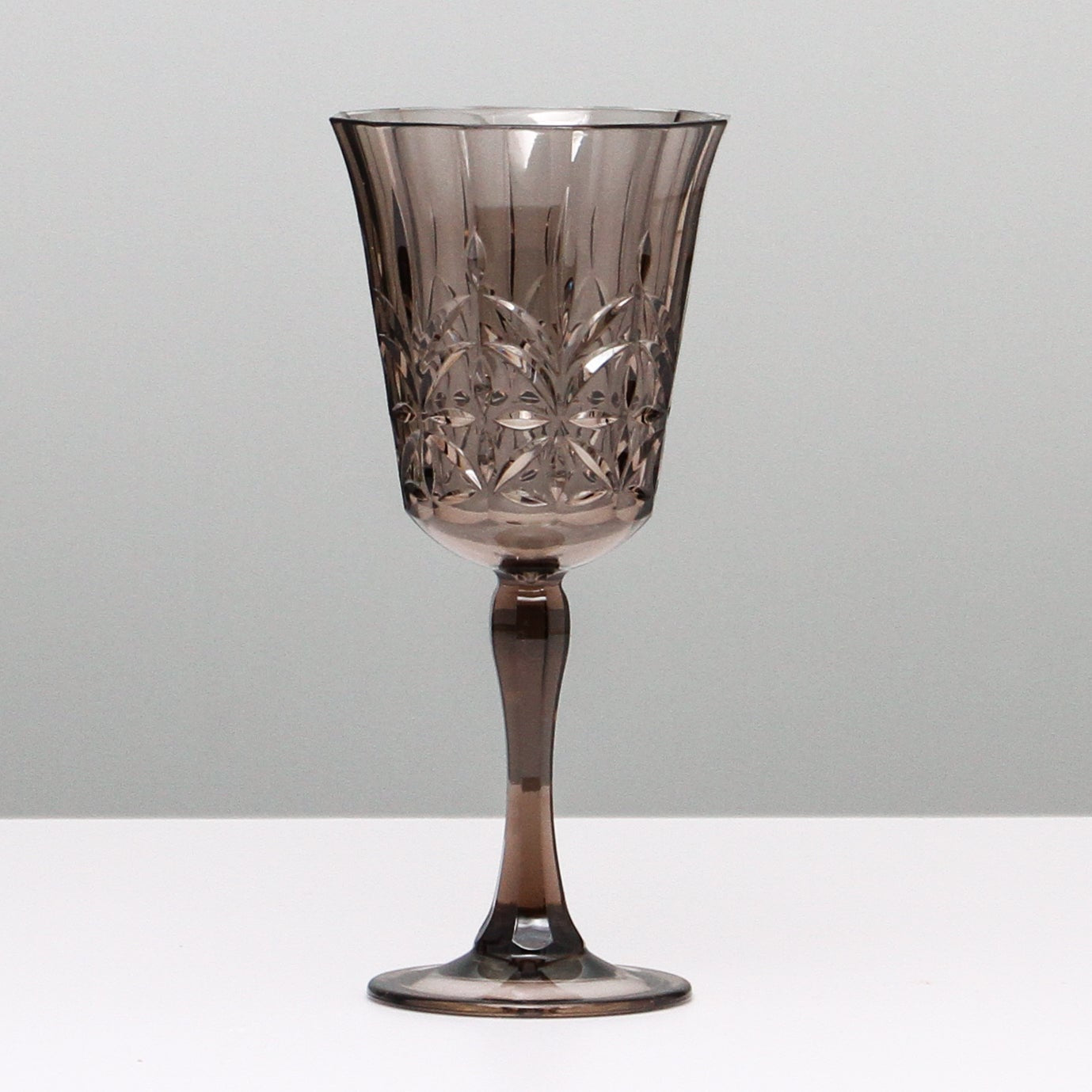 Pavilion Acrylic Wine Glass - Smoke