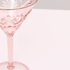 Flemington Acrylic Martini Glass - Pale Pink
