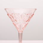 Flemington Acrylic Martini Glass - Pale Pink