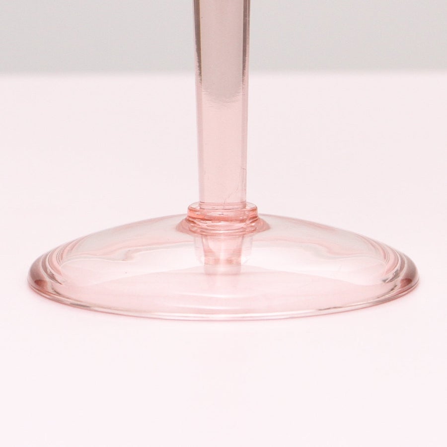 Flemington Acrylic Martini Glass - Pale Pink