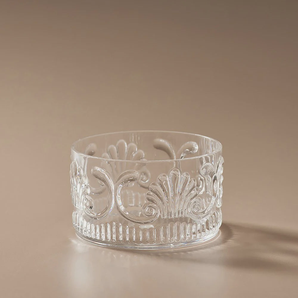 Flemington Acrylic Snack Bowl - Clear