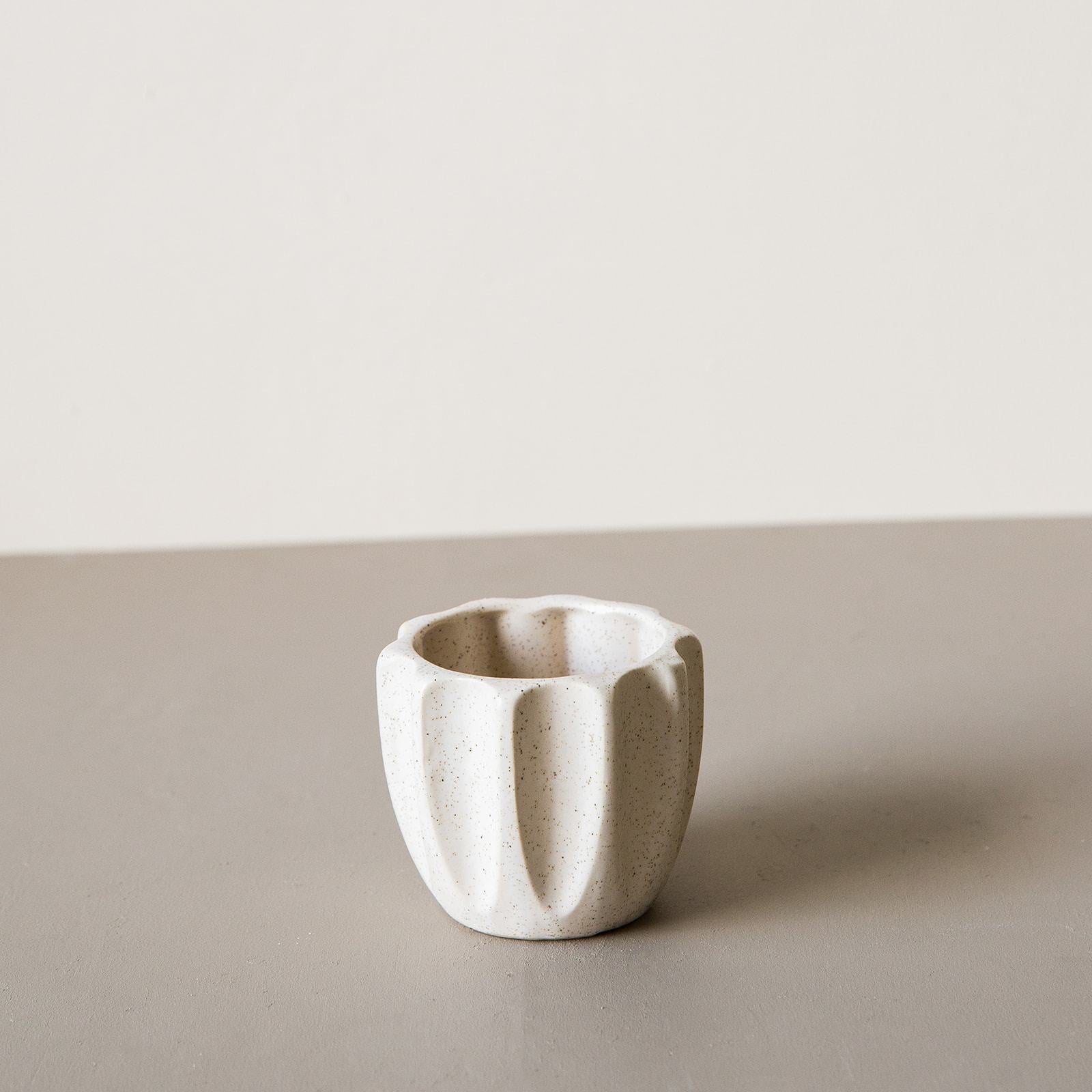 Jean Pot - Speckle Cream - Small