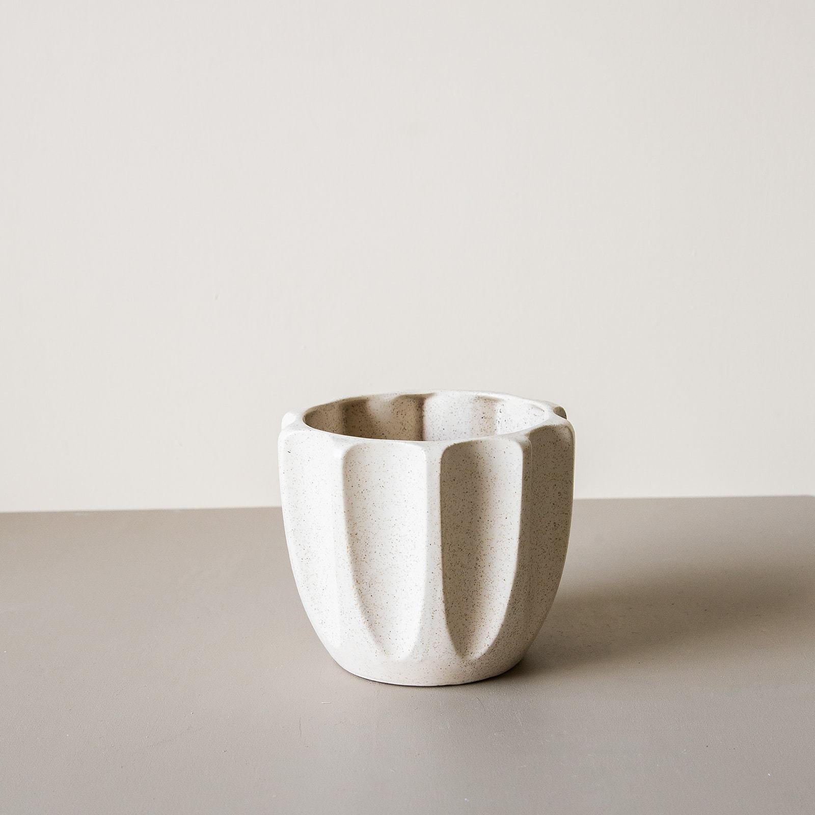 Jean Pot - Speckle Cream - Medium