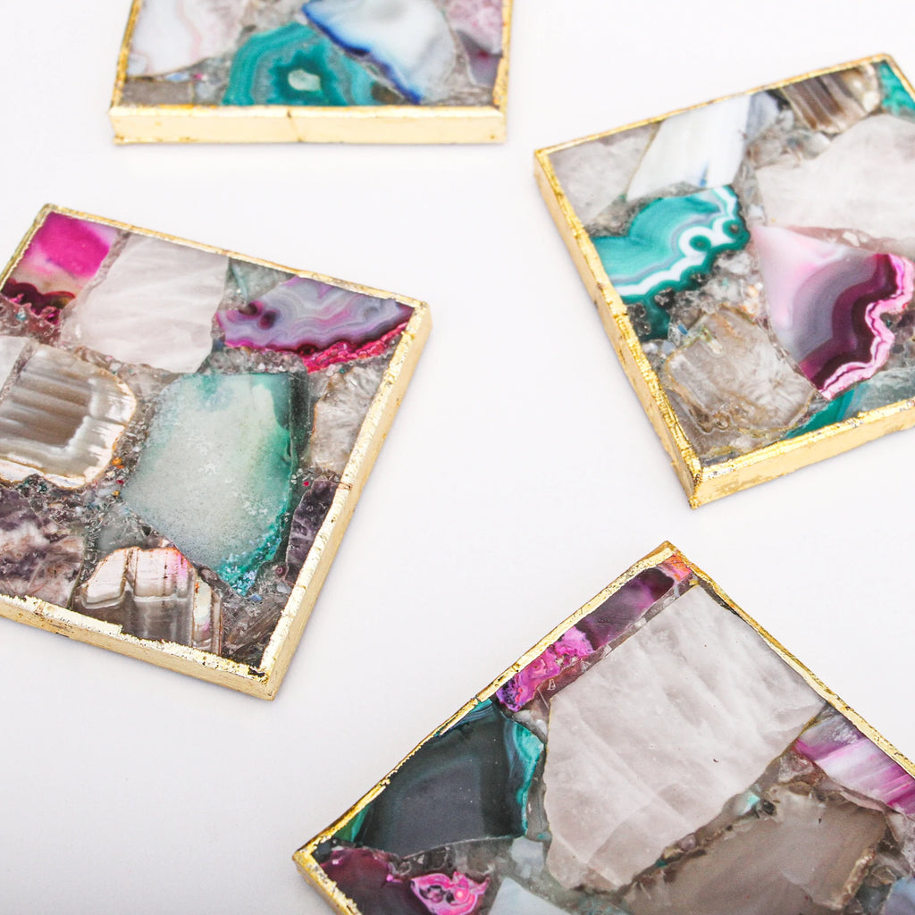 Greta Agate Composite Coaster