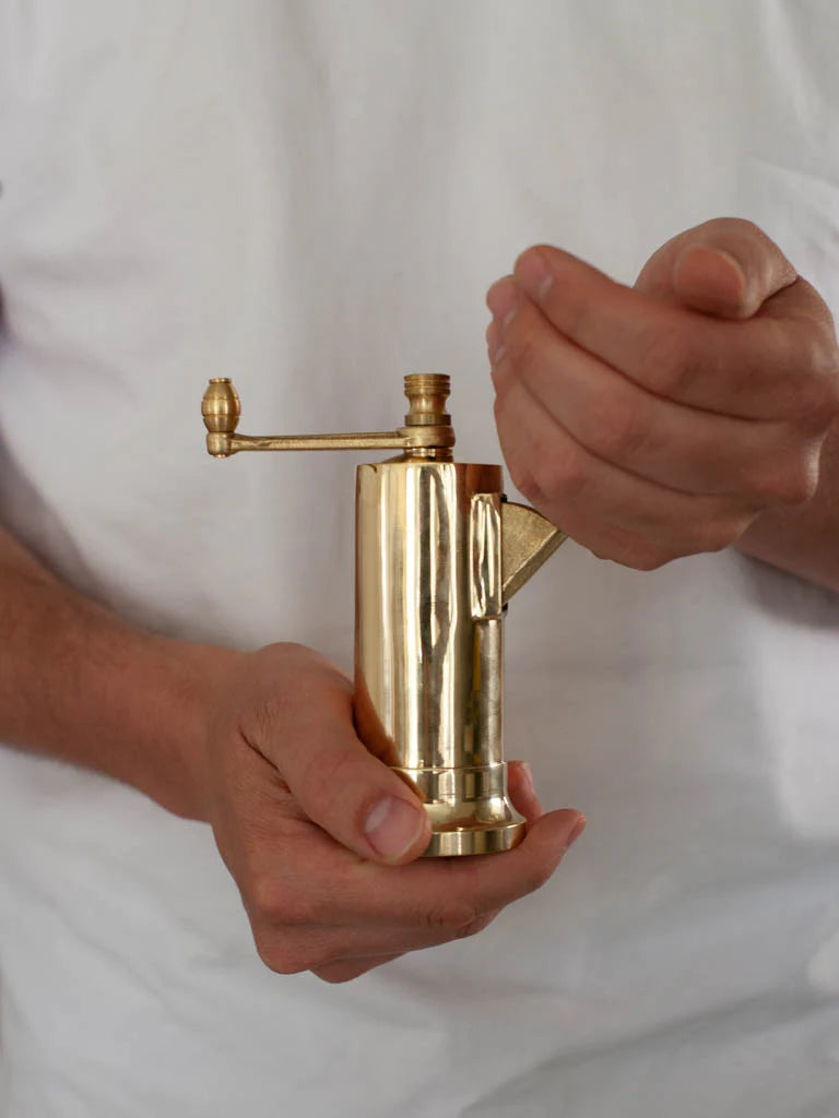 Brass Pepper Mill 006
