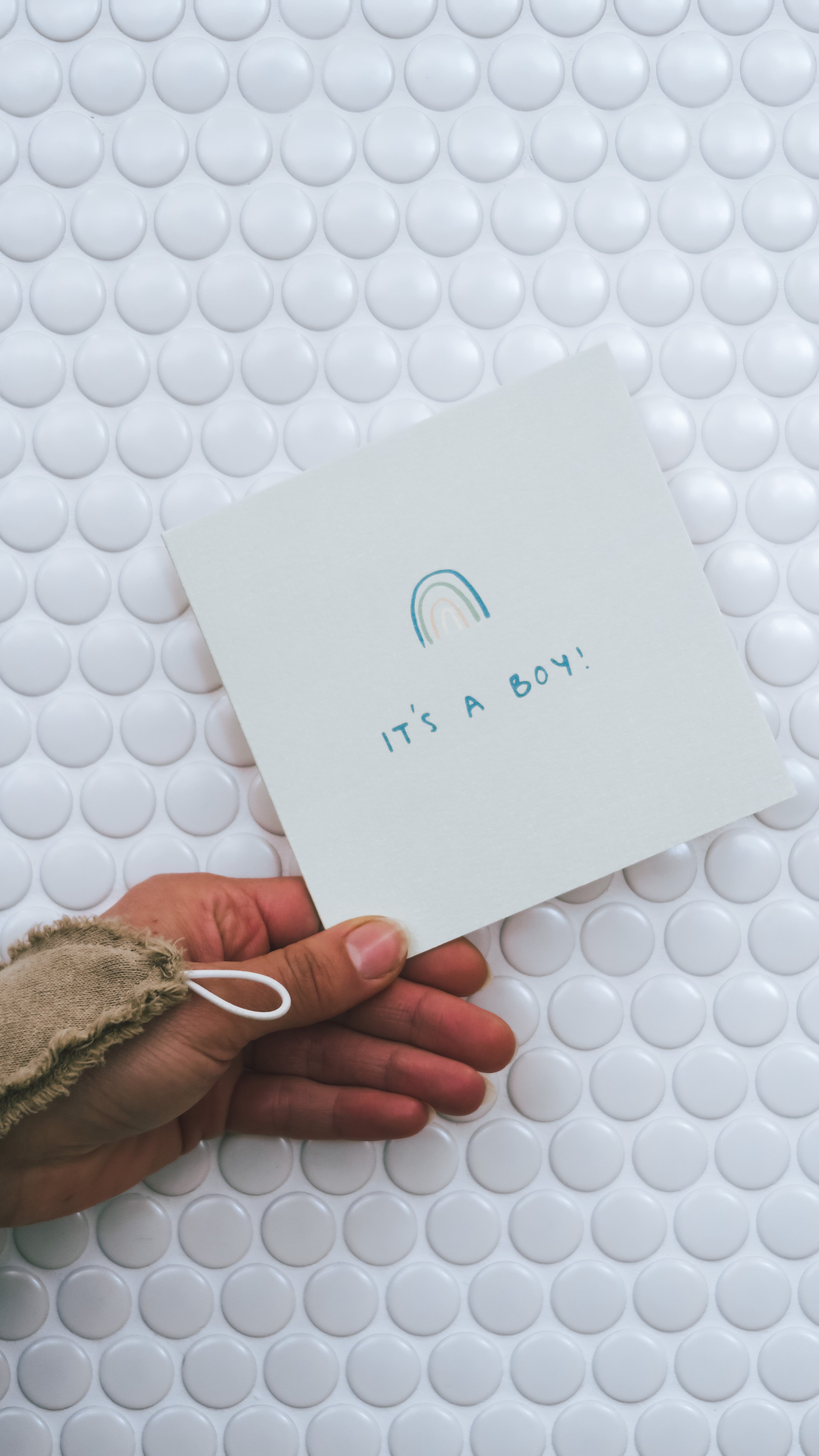 Greeting Card - It's a Boy