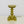 Gold Resin Pillar Candle Stand | Small