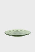 Green Set Of Two Glass Plate
