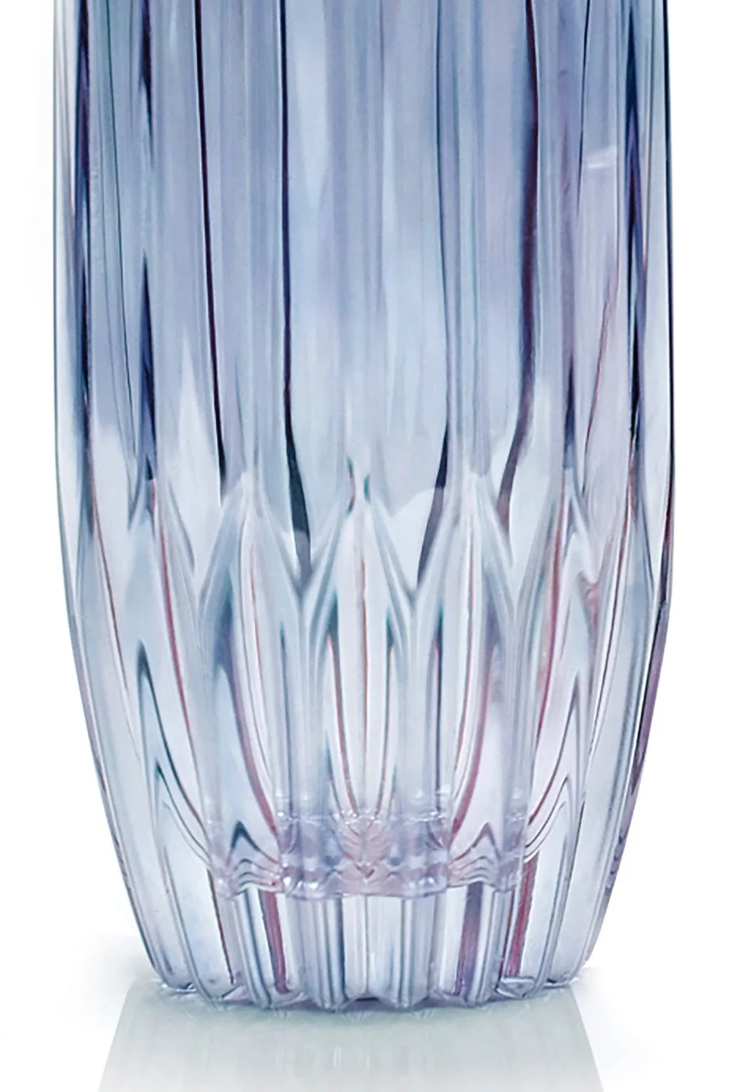 Blue Set Of Two Large Tumbler Glass