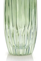 Green Set Of Two Large Tumbler Glass