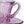 Purple Set Of Two Prestige Transparent Coffee Cups