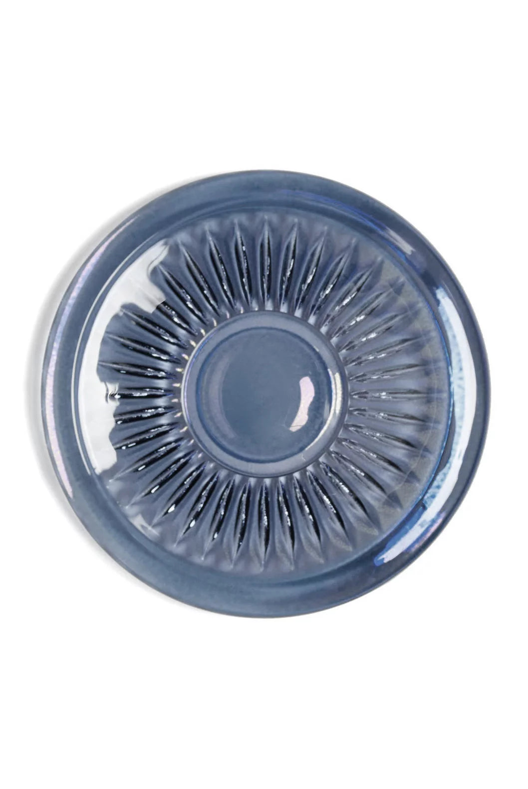 Blue Set Of Two Prestige Transparent Coffee Cups