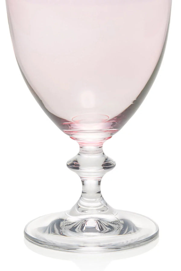 Pink Set Of Two Rosy Wine Glass