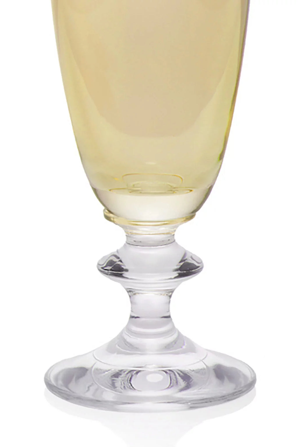 Ambra Set Of Two Rosy Flute Glass