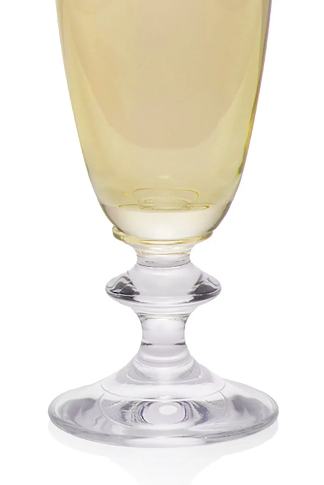 Ambra Set Of Two Rosy Flute Glass