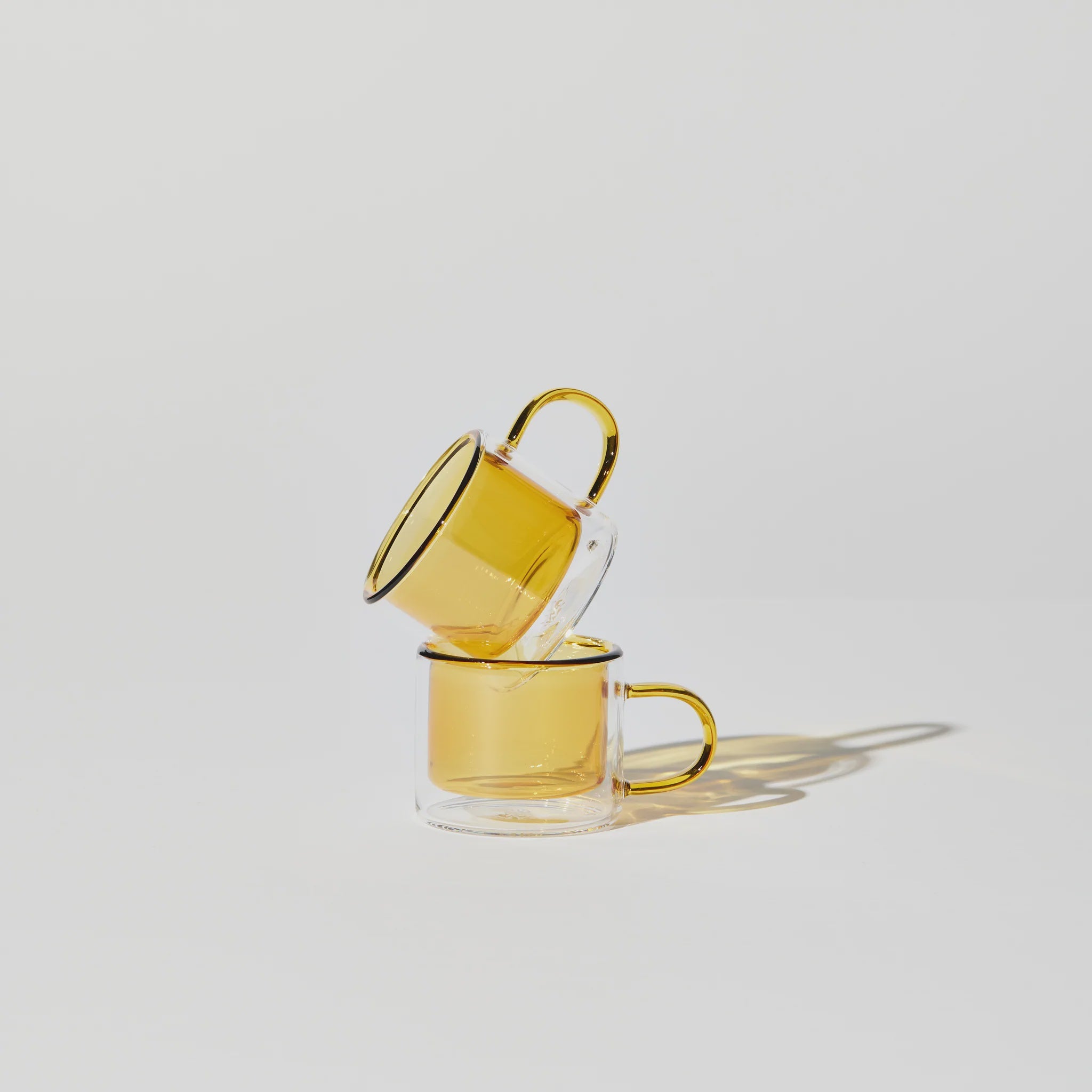 Shorty Espresso Cup Set In Yellow