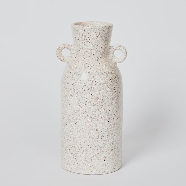 Speckle Chocolate Tall Vase
