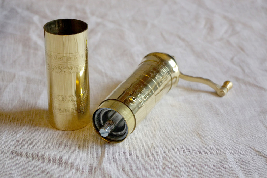 Brass Coffee Mill 044