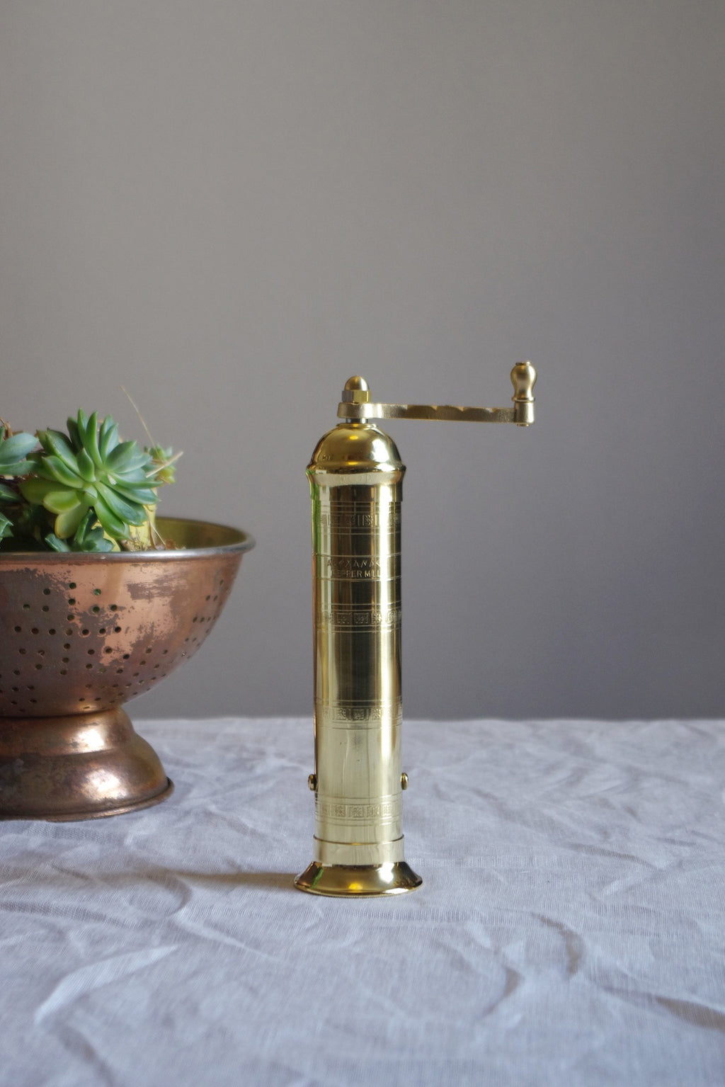 Brass Pepper Mill 104