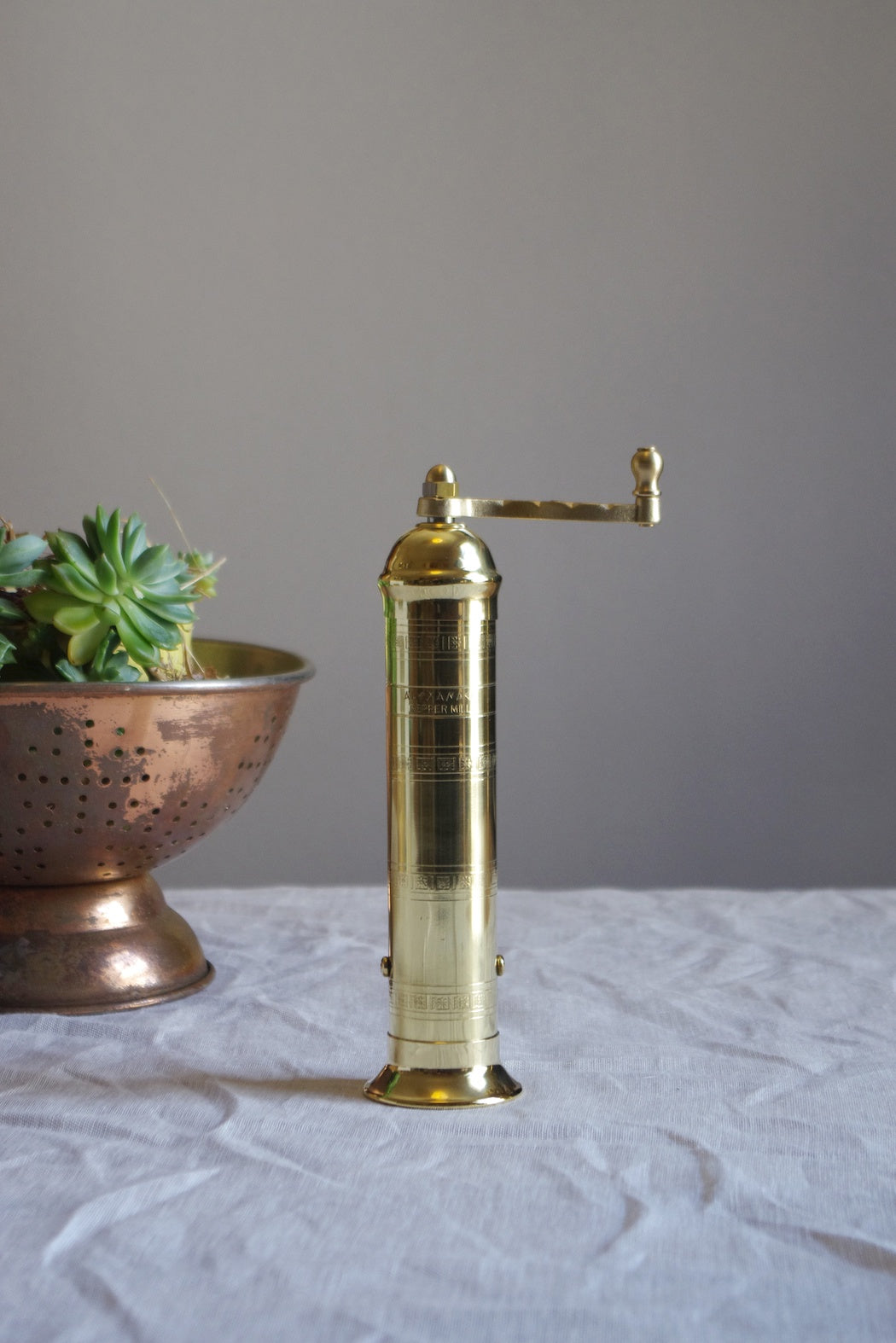 Brass Pepper Mill 104