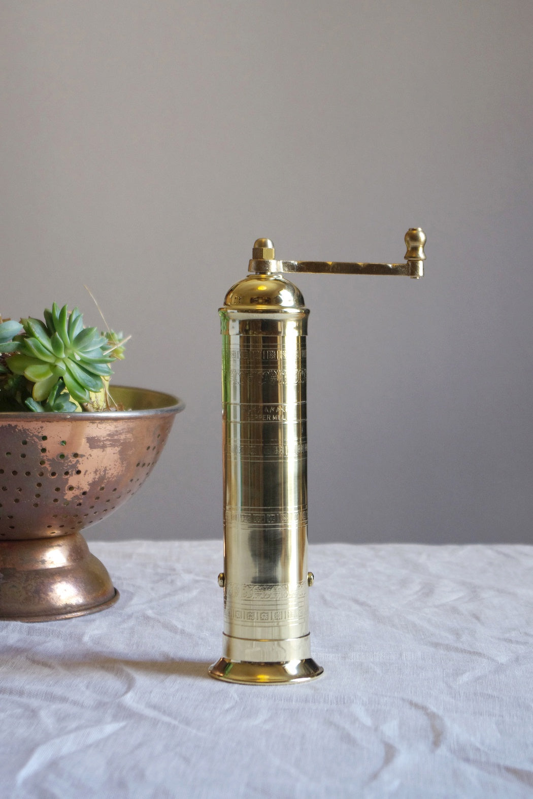 Brass Pepper Mill 105