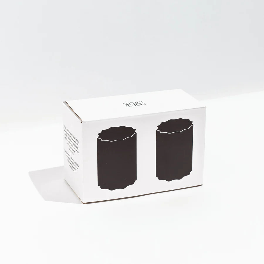 Two Wave Glasses - Blue