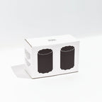 Two Wave Glasses - Blue