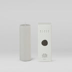Wide Column Pillar Candle - Cream White
