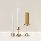 Wide Column Pillar Candle - Honey