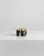 Asteroid Oil Burner - Black Marble