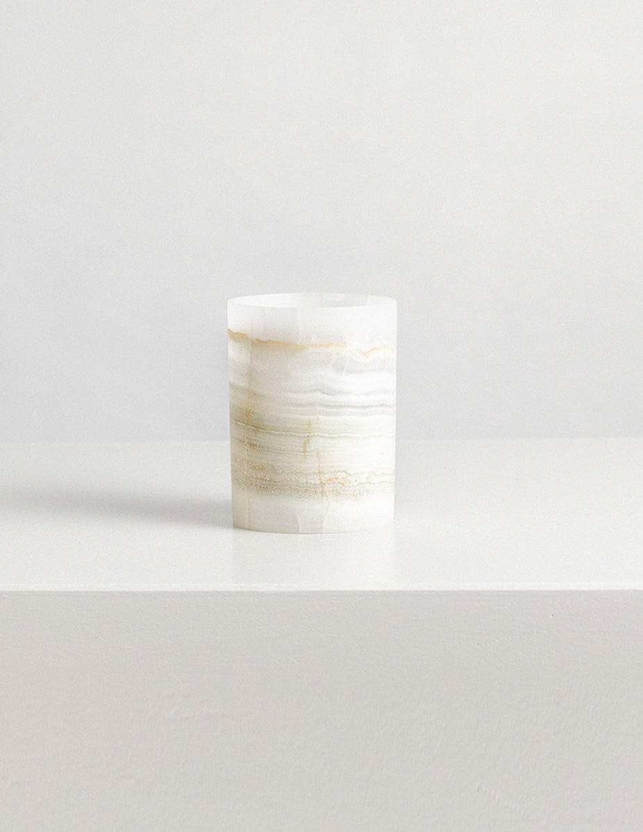 Onyx Vessel - White