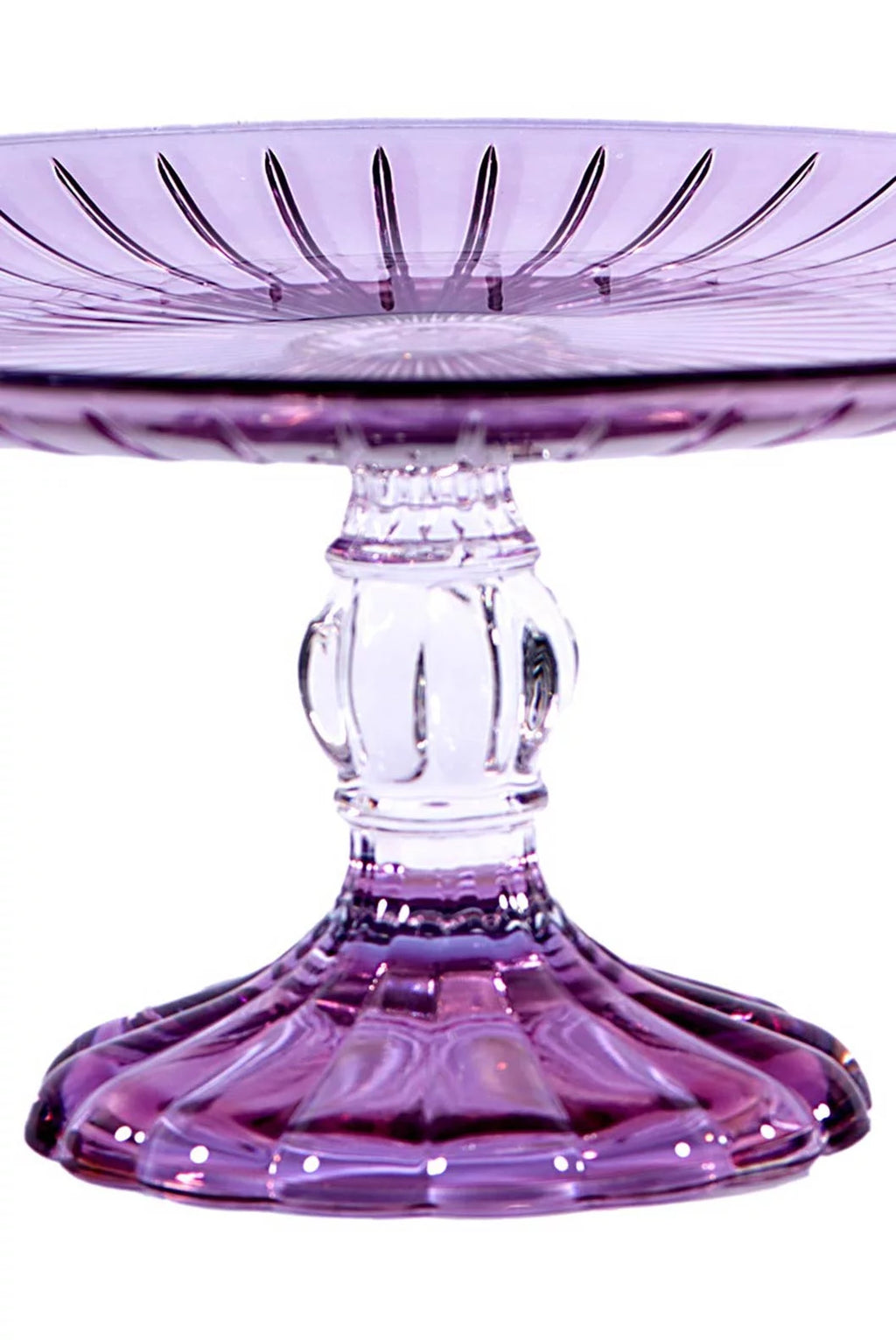 Purple Cake Stand