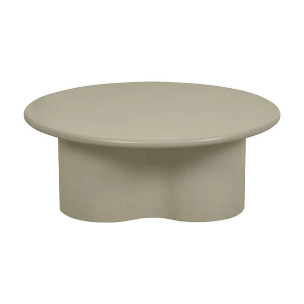 Artie Wave Coffee Table - Putty