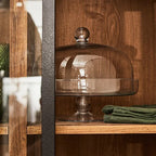 Cake Stand With Dome Tall